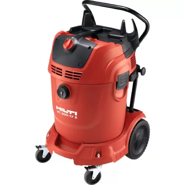 Hilti 16 ft. Hose and 300 CFM VC 300-17X Universal 17 Gal. Wet Dry Vacuum Cleaner with Auto Filter Cleaner