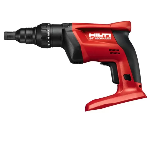 Hilti 22-Volt Lithium-Ion 1/4 in. Hex Cordless Adjustable Torque Screwdriver ST 1800 Tool Body