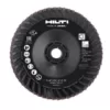 Hilti 5 in. x 5/8-11 in. 36 to 40-Grit Type 29 Flap Disc SP Premium Pack (10-Piece)