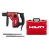 Hilti 120-Volt SDS-Plus TE 7-C Corded Rotary Hammer Drill Kit with 2 TE-CX Hammer Drill Bits