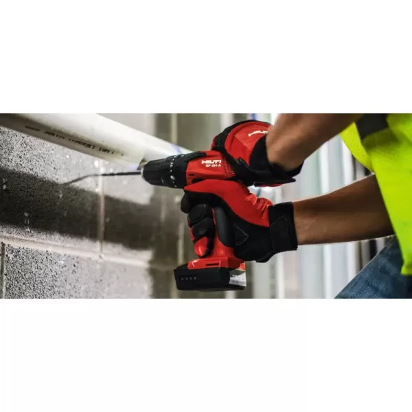 Hilti 12-Volt Lithium-Ion 3/8 in. Cordless Hammer Drill/Driver SF 2H-A with Battery, Charger and Bag