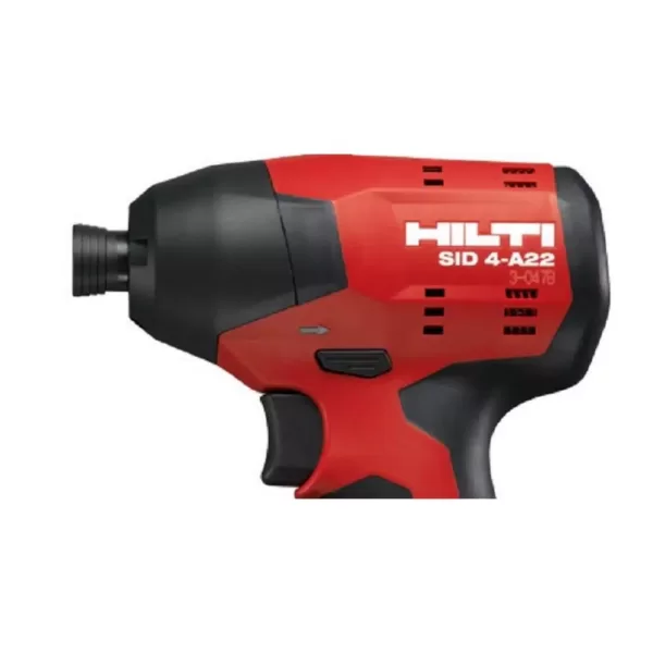 Hilti 22-Volt Lithium-Ion 1/4 in. Hex Brushless Cordless SID 4 Impact Driver Kit with (2) 22/4.0 Batteries, Charger and Bag