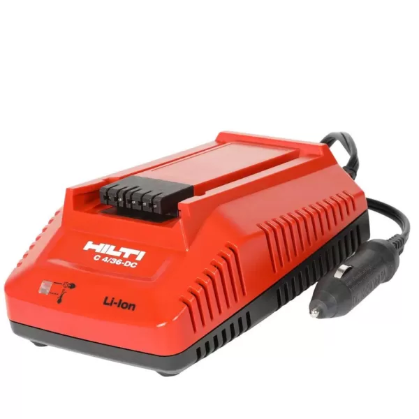 Hilti 22-Volt Lithium-Ion 1/4 in. Hex Cordless Brushless SID 4 Compact Impact Driver with 3 gear speed and DC Car Charger