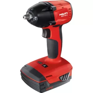 Hilti SIW 22-Volt Lithium-Ion 3/8 in. Cordless Brushless Compact Impact Wrench Kit with (2) Li-Ion Batteries, Charger and Bag