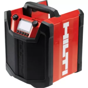 Hilti RC 4/36 120-Volt AM/FM Bluetooth Radio and Battery Charger