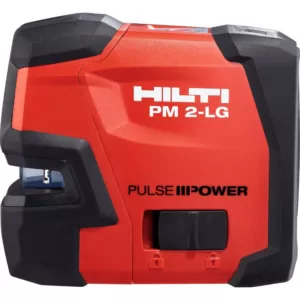 Hilti 66 ft. PM 2-LG Green Beam Line Laser Level with (2) AA Batteries