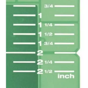 Hilti PRA 54 Imperial/Metric Target Plate, Green