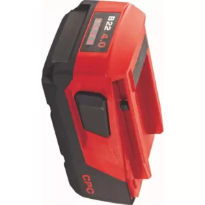 Hilti 22-Volt 4.0 Lithium-Ion Advanced Compact High Performance Battery Pack