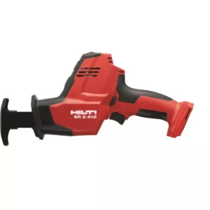 Hilti SR 2-A12 12-Volt Cordless Brushless Reciprocating Saw Kitwith 2 B12/4.0 Li-Ion Batteries, Charger, Belt Clip & Bag