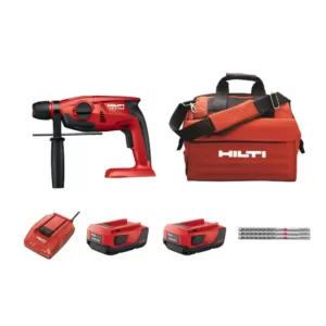 Hilti TE 2-A 22-Volt Lithium-Ion SDS-Plus Cordless Rotary Hammer Drill Kit