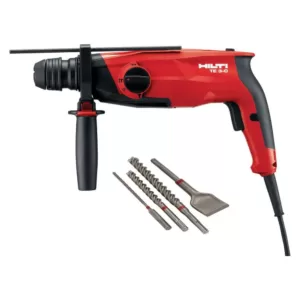 Hilti 120-Volt SDS Plus Hammer Drill TE 3-C Performance Package