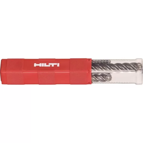 Hilti 6 Amp 120-Volt Corded SDS-Plus TE-7C Concrete Rotary Hammer Drill with Flat Chisel and TE-CX M4 Bit Set