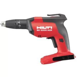 Hilti 22-Volt Lithium-Ion 1/4 in. Hex Brushless Cordless High Speed Drywall Screwdriver SD 5000 Tool Body w/ 2 in. Bit Holder