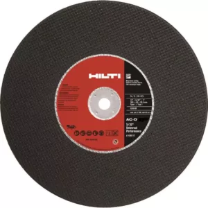 Hilti 14 in. x 5/32 in. x 20 mm SP-1 Abrasive Metal Deck Cutting Gas Saw Blade/Disc (10-Pack)