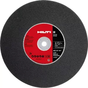 Hilti 14 in. x 3/32 in. x 1 in. Abrasive Blade Universal Premium Pack (10-Piece)