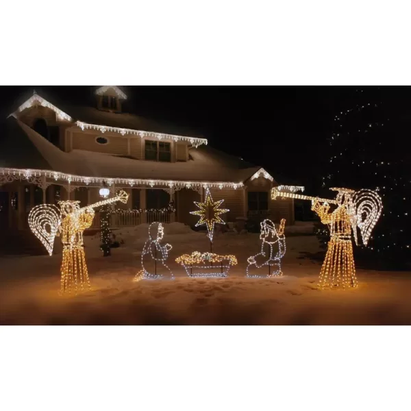 HOLIDYNAMICS HOLIDAY LIGHTING SOLUTIONS Holidynamics, 23 in. LED Small Bethlehem Star Christmas Decor