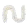 Home Accents Holiday 9 ft. Uptown Pre-Lit LED Artificial Christmas Garland with 180 Tips and 100 Warm White Micro Dot Lights