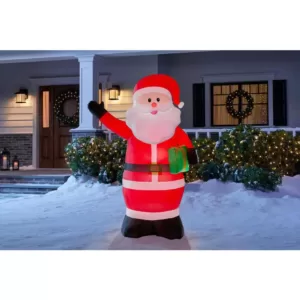 Home Accents Holiday 6.5 ft. Inflatable Santa