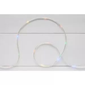 Home Accents Holiday 26 ft. 100-Light LED Multicolor Battery Operated Micro Dot Rope Light