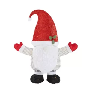 Home Accents Holiday 3 ft. Yuletide Lane LED Large Christmas Gnome