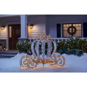 Home Accents Holiday 4 ft. LED Twinkling Carriage