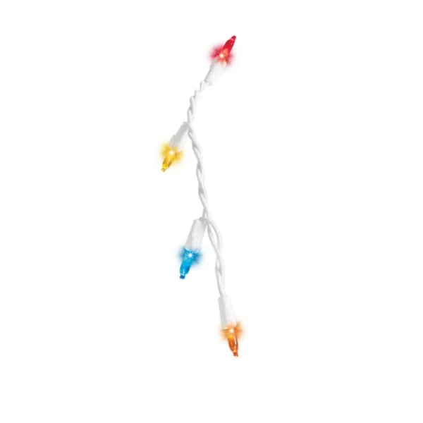 Home Accents Holiday Super Bright 300-Light Smooth Constant-On LED Mini Multi-Color Icicle Lights (Set of 4)