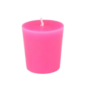 Zest Candle 1.75 in. Hot Pink Votive Candles (12-Box)