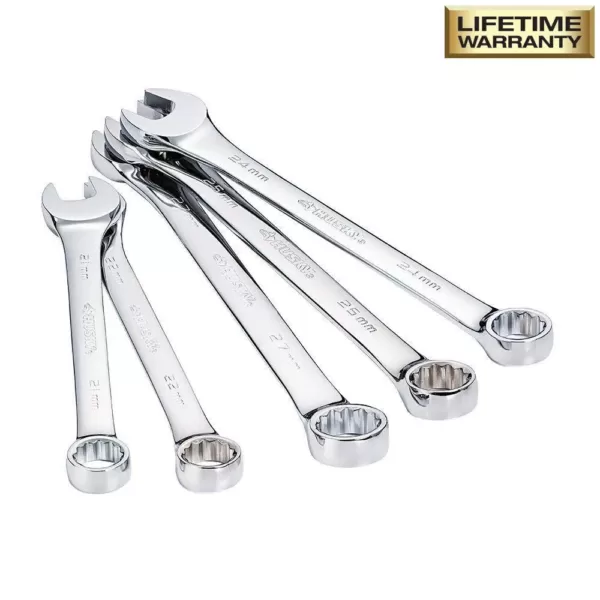 Husky SAE/MM X-Large Combination Wrench Set (10-Piece)