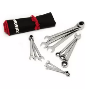 Husky Master SAE Reversible Ratcheting Wrench Set (12-Piece)