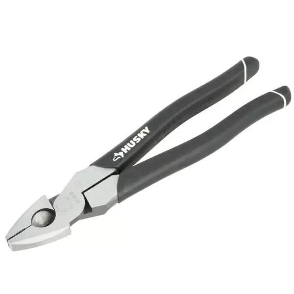 Husky High-Leverage Long Nose Pliers Set (3-Piece)