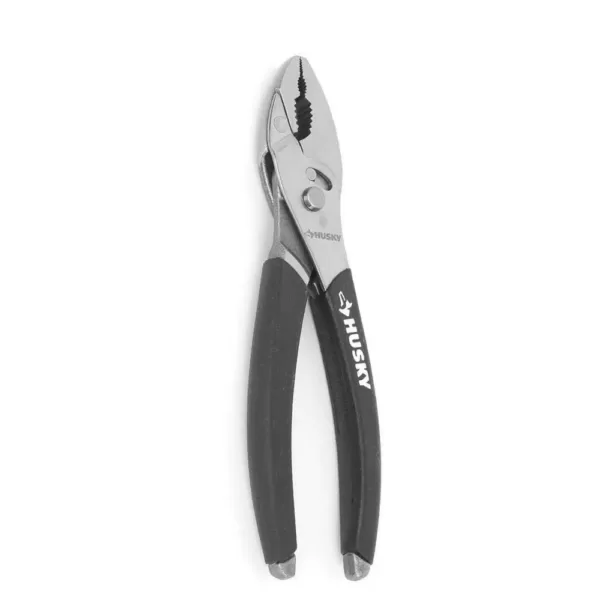 Husky 8 in. Self Adjusting Slip Joint Pliers