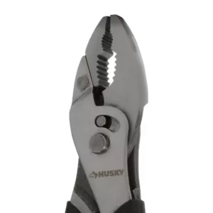 Husky 8 in. Self Adjusting Slip Joint Pliers