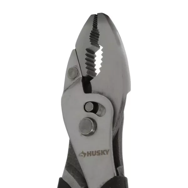 Husky 8 in. Self Adjusting Slip Joint Pliers