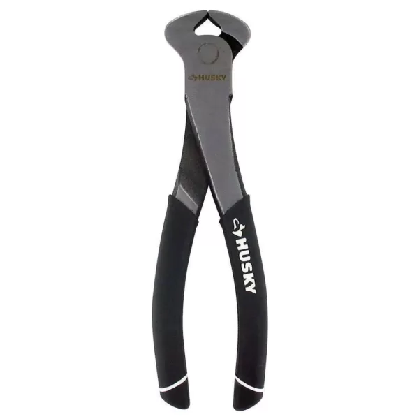 Husky 7 in. End Nipper Cutting Pliers