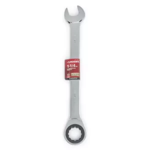 Husky 1-1/4 in. 12-Point Ratcheting Combination Wrench