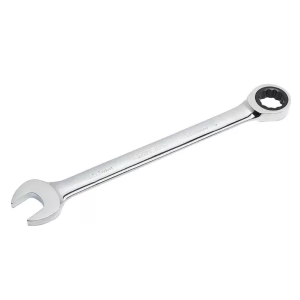 Husky 22 mm 12-Point Metric Ratcheting Combination Wrench