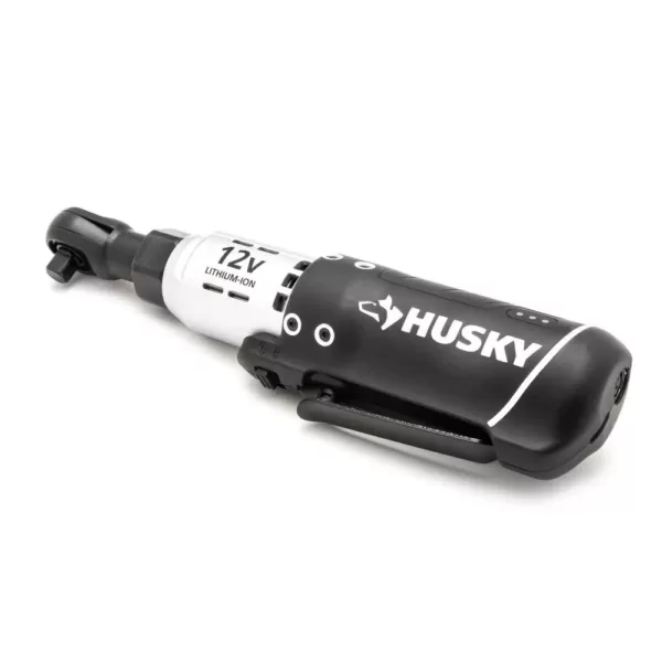 Husky 3/8 in. Drive 12-Volt Lithium-Ion Cordless Ratchet