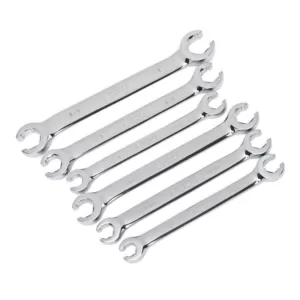 Husky SAE & MM Flare Nut Wrench Set (6-Piece)