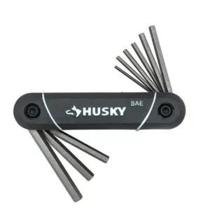 Husky SAE Folding Hex Key Set (9-Piece)