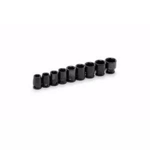 Husky 3/8 in. Drive Standard SAE/MM Impact Socket Set (18-Piece)