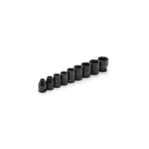 Husky 3/8 in. Drive Standard SAE/MM Impact Socket Set (18-Piece)