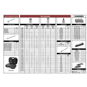 Husky Mechanics Tool Set (194-Piece)