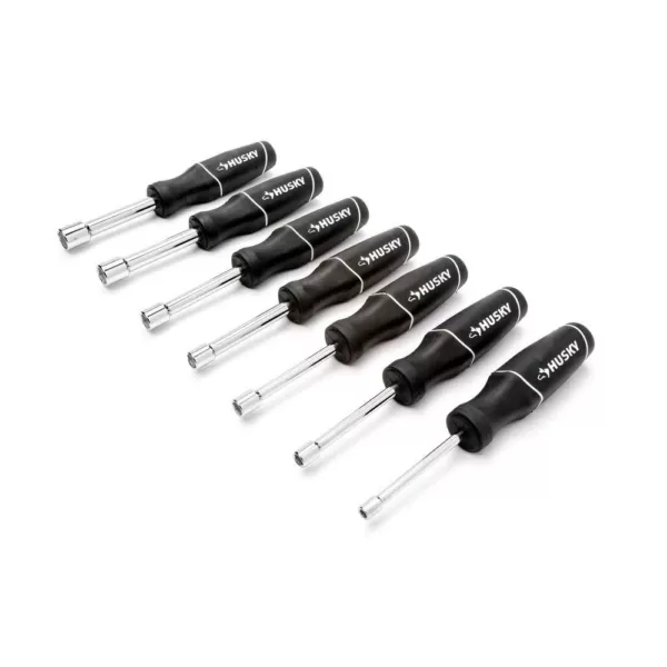 Husky SAE Cushion Grip Nut Driver Set (7-Piece)