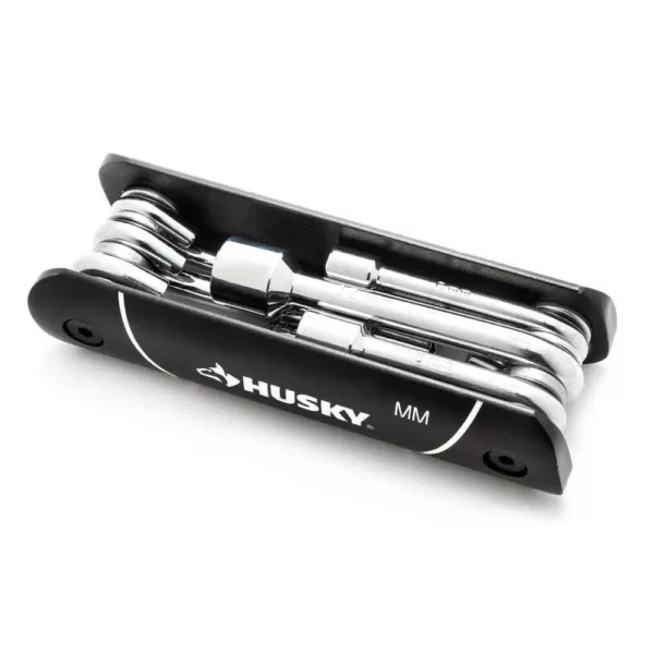 Husky SAE/MM Folding Nut Driver Set (12-Piece)