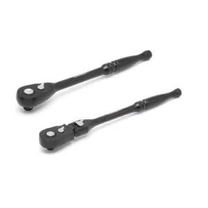 Husky 1/2 in. Drive 100-Position Ratchet Set (2-Piece)