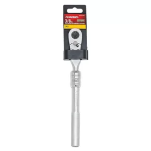 Husky 3/8 in. Flex-Head, Extendable Ratchet