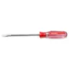 Husky 1/4 in. x 6 in. Square Shaft Standard Slotted Screwdriver