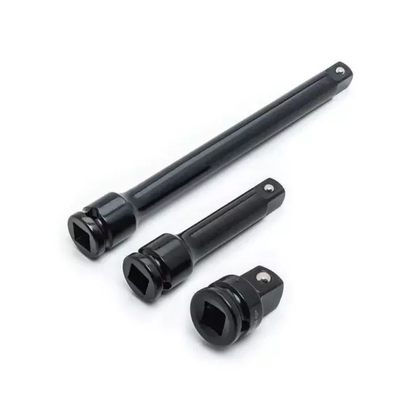 Husky 3/8 in. Drive Impact Extension/Adapter Set (3-Piece)