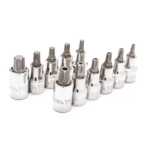 Husky 1/2 in. Drive Torx Hex Bit Socket Set (11-Piece)