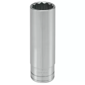 Husky 1/2 in. Drive 3/4 in. 12-Point SAE Deep Socket